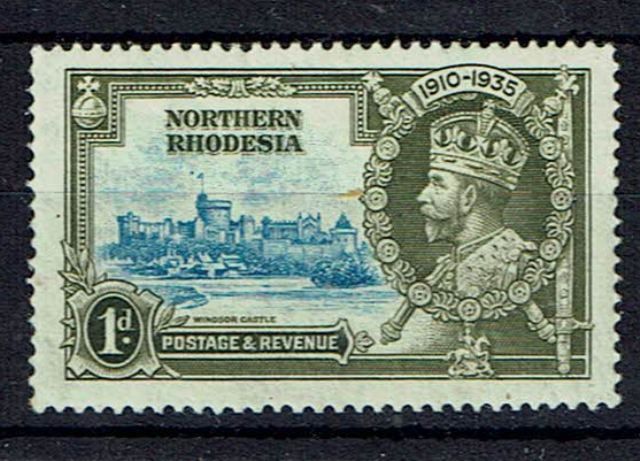 Image of Northern Rhodesia/Zambia SG 18h LMM British Commonwealth Stamp